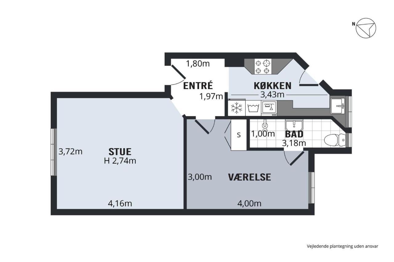 Perfectly Located Cozy Apartment Copenhagen Exterior photo
